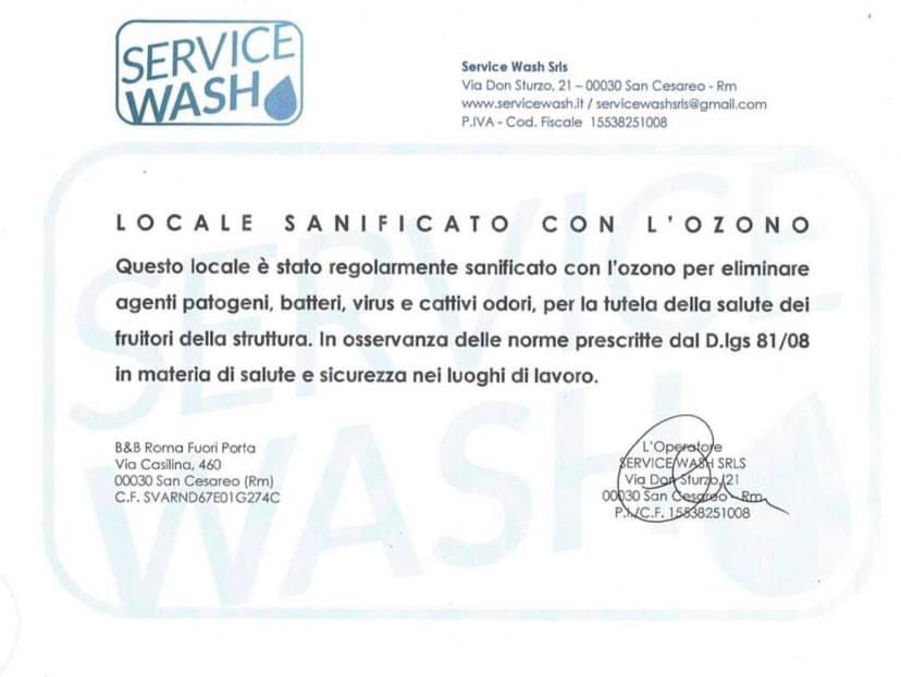 Roma Fuori Porta Panzió San Cesareo Kültér fotó
